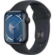 Apple Watch Series 9 Caixa de Aluminio Em Meia-Noite e Correia Esportiva Em Cor Meia-Noite 41 MM M/L MR8X3LL/A