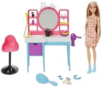 Boneca Barbie Mattel Salao de Beleza - HKV00