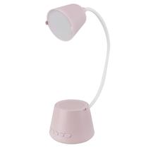 Abajur LED Ecopower EP-2513 - 5W - USB/SD - Bluetooth - com Speaker - Recarregavel - Rosa