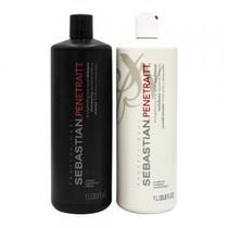 Kit Sebastian Penetraitt Shampoo + Condicionador 1LT