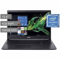 Notebook Acer 34-C6GE Celeron N4020 4GB-Ram/500GB-HDD/15"/Esp