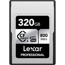 Cartão de Memória Compactflash Lexar Professional Tipo A 800 MB/s-700 MB/s 320 GB (LCAEXSL320G-Rneng)