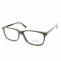 Oculos de Grau Masculino Visard CO5873 55-17-140 Col.06 - Verde/Laranja $