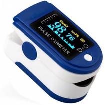 Oximetro Digital More Fitness MF-419 para Dedo A Pilha - Azul/Branco
