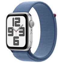 Apple Watch Se 2A Geracao (2023) Caixa de Aluminio Em Prata Correia Loop Esportiva Em Cor Azul 40 MM MRE33LL/A