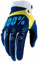 Luva para Moto 100% Airmatic Gloves L 10004-072-12 - Navy/ Yellow