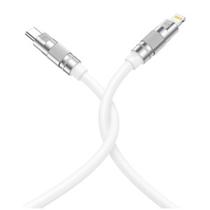 Cabo Lightning/USB-C Xo Q228A Silicone Durable 27W 1,2M White