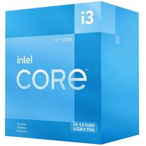 Processador Intel 12TH Gen i3-12100F Quad Core de 3.3GHZ com Cache 12MB