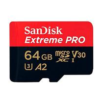 Cartao de Memoria Micro SD Sandisk U3 64GB 170MBS - (SDSQXCY-064G-GN6MA)