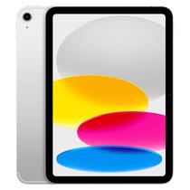 Apple iPad 10 Geracao MQ6J3LL/A Wifi+Lte 10.9" Chip A14 Bionic 64GB - Prateado