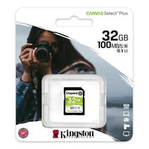Cartao de Memoria SD Kingston Canvas Select 32GB / 100MBS / Classe 10 - (SDS2/32GB)