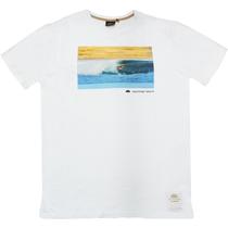 Camiseta Sundek Summer Blurs M864TEJ78S8 Tamanho M Masculino - Branco