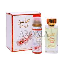 Kit Perfume Lattafa Mahasin Cristal Eau de Parfum 100ML