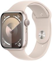 Apple Watch S9 (GPS) Caixa Aluminio Starlight 45MM Pulseira (M/L) Starlight MR973LW