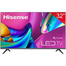 Smart TV LED de 32" Hisense 32A4H HD com Wi-Fi/Bluetooth/Vidaa (2022) - Preto