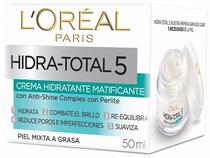 Creme Hidratante Matificante L'Oreal Hidra-Total 5 - 50ML