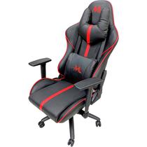 Cadeira de Escritorio Gamer Mtek MK02 - Preto/Vermelho