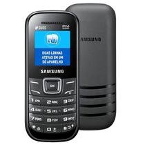 Celular Samsung Keystone 2 GT-E1205Y Tela 1.52" / Single Sim - Preto