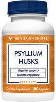 The Vitamin Shoppe Psyllium Husks (100 Capsulas)