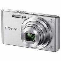 Camera Digital Sony DSC-W830 20.1MP - Prata