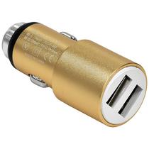 Carregador Veicular X-Tech XT-CC23 2 USB - Dourado