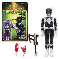 Boneco SUPER7 Mighty Morphin Power Rangers - Black Ranger 13786