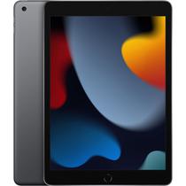 Apple iPad 9TH de 10.2" MK2K3LL/A A2602 Wi-Fi 64GB 8MP/12MP iPados (2021) - Cinza Espacial (Deslacrado - Caixa Feia)