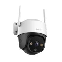 Camera de Seguranca Externa Smart Inteligente Imou Cruiser Se+ 1080P (IPC-S21FEP) 360 Graus / Wifi / com Alexa / Microfone / Deteccao Humana / Visao Noturna - Branco/ Preto