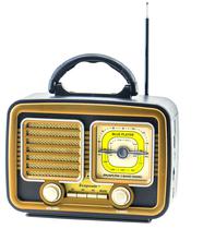 Radio Portatil Ecopower EP-F226 - USB/SD/Aux - AM/FM - Bluetooth - Dourado