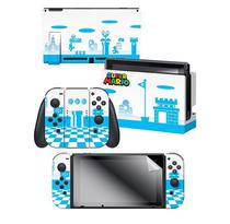 Adesivo para Nintendo Switch Super Mario Mushroom Kingdom 022552 com com 3 Adesivos