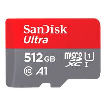 Cartao de Memoria Micro SD Sandisk Ultra 512GB 150MBS - SDSQUAC-512G-GN6MN