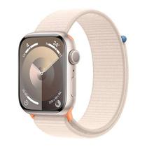 Apple Watch S9 45MM MR983LL/A Starlight Aluminum Starlight Sport Loop GPS