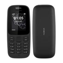Celular Nokia N105 1 Chip com Tela 1.8" - Preto