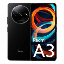 Celular Xiaomi Redmi A3 DS/3RAM/64GB 6.7" 8+2/5MPX Midn.Black Glob. CX.Fea