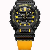 Relogio Masculino Casio G-Shock GA-900A-1A9DR - Preto/Amarelo