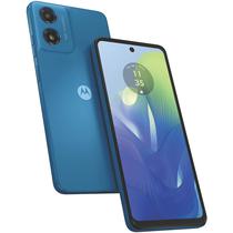 Smartphone Motorola Moto G04 XT2421-3 Dual Sim de 64GB/4GB Ram de 6.56" 16MP/5MP - Satin Blue (BR)