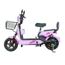 Motocicleta Eletrica M550 / 500W / 20A / 48V / Bateria Lithium - Pink