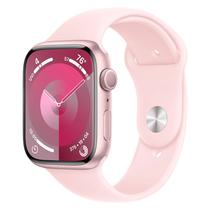 Apple Watch Series 9 MR943LW/A Caixa Aluminio 41MM Rosa - Esportiva Rosa M/L