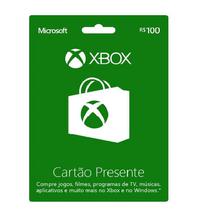 Cartao Presente R$100 Xbox Live