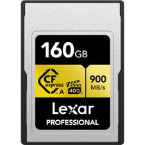 Cartão de Memória Cfexpress Tipo A Lexar Professional Gold 900-800 MB/s 160 GB (LCAGOLD160G-Rneng)