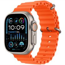 Apple Watch Ultra 2 49 MM/One Size MREH3LW A2986 GPS + Celular - Titanium/Orange Ocean Band