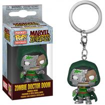 Chaveiro Funko Pocket Pop Keychain Marvel Zombies - Doctor Doom