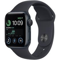 Apple Watch Se (2A Generacion) de 40 MM MRG63LL/A Esim M/L (Caixa de Aluminio Midnight/Pulseira Esportiva Midnight)