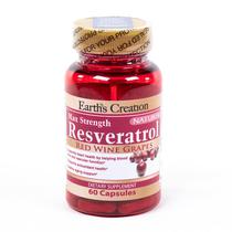Resveratrol Earth's Creation 100MG 60 Capsulas