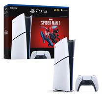 Console Sony Playstation 5 CFI-2015 Digital Edition 1TB 8K - Branco + Spiderman 2