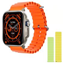 Smartwatch Udfine Watch Gear - Bluetooth - Pulseira Extra - Laranja