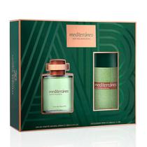 Perfume Antonio Banderas Mediterraneo Eau de Toilette Masculino 100ML + Desodorante 150ML