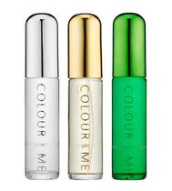 Kit Perfume Colour Me Silver Sport|Gold|Green - Edp Masculino 50ML