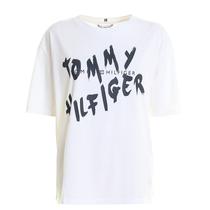 Camiseta Tommy Hilfiger Feminina WW0WW26776-YBR-00 L White