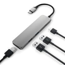 Adaptador Satechi ST-Cmam Multi USB-C Cinza